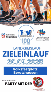 100 Jahre TSV - Landkreislauf-Zieleinlauf