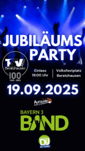 100 Jahre TSV - Jubiläumsparty